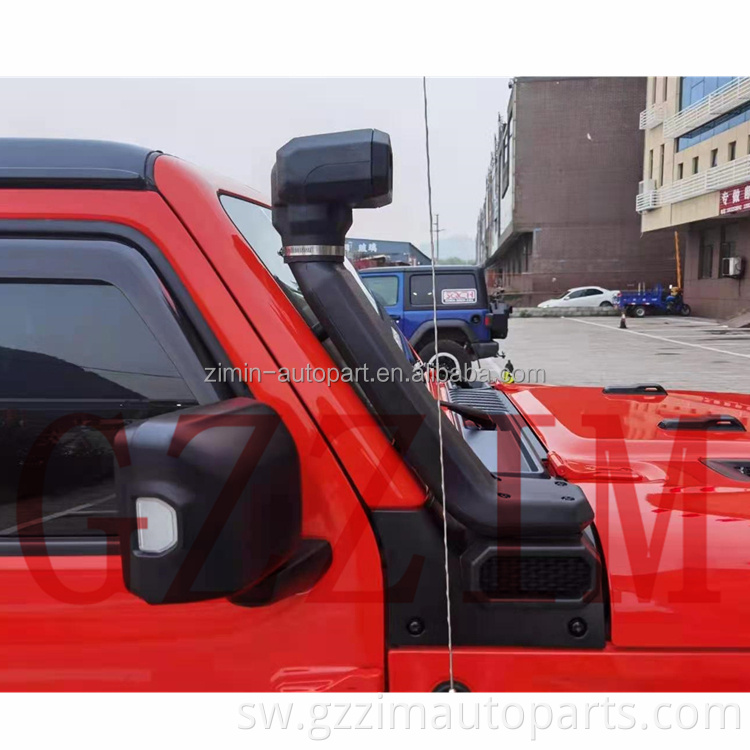 ABS Snorkel Kit Low High Mount 2018-2021 Ulaji wa Hewa kwa JE*P Jl Jt Jk